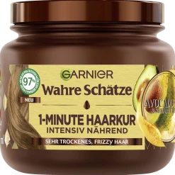 Garnier Wahre Schätze 1-Minute Haarkur Avocado-Öl & Sheabutter