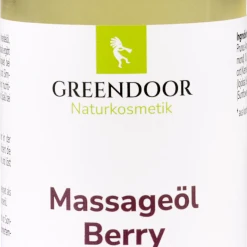 GREENDOOR Massageöl Berry