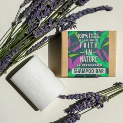 Faith In Nature Shampoo Bar Lavendel & Geranie -Dresdner Essenz shop MAM 6616588 SHOP IMAGE 1.4