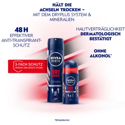 NIVEA MEN Anti-Transpirant Roll-on Dry Impact -Dresdner Essenz shop MAM 7311772 SHOP IMAGE 1.4