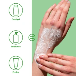 Puremetics 3in1 Dusch-Fluff Limette Mit Meersalzpeeling -Dresdner Essenz shop MAM 7371992 SHOP IMAGE 1.4