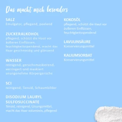 Puremetics 3in1 Dusch-Fluff Vibrant Seasalt Mit Meersalzpeeling -Dresdner Essenz shop MAM 7372007 SHOP IMAGE 1.4