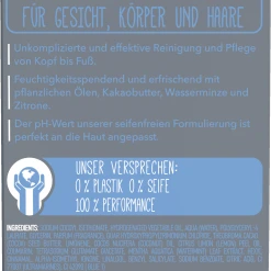 Foamie MEN 3in1 Feste Duschpflege Wasserminze & Zitrone -Dresdner Essenz shop MAM 7475355 SHOP IMAGE 1.4