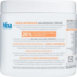 MIXA Shea Intensive Nährende Creme -Dresdner Essenz shop MAM 7737148 SHOP IMAGE 1.4