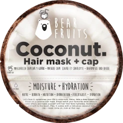 Bear Fruits Haarmaske Coconut + Cap