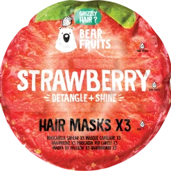 Bear Fruits Haarkur/Balsam/ Strawberry Hair Mask Refill