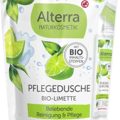 Alterra NATURKOSMETIK Pflegedusche Bio-Limette Nachfüllbeutel