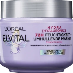 L’Oréal Paris Elvital Hydra [Hyaluronic] Feuchtigkeit-Umhüllende Maske