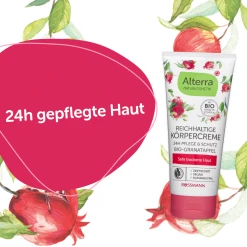 Alterra NATURKOSMETIK Reichhaltige Körpercreme Bio-Granatapfel & Bio-Sheabutter -Dresdner Essenz shop MAM 8397249 SHOP IMAGE 1.4