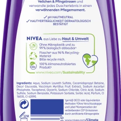 NIVEA Pflegedusche Miracle GARDEN V Eilchen & Pfingstrosen Duft -Dresdner Essenz shop MAM 8542075 SHOP IMAGE 2.3