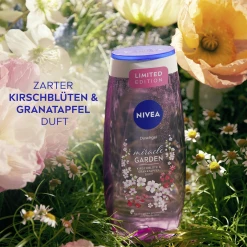 NIVEA Pflegedusche Miracle GARDEN Kirschblüte & Granatapfel Duft -Dresdner Essenz shop MAM 8543415 SHOP IMAGE 1.4