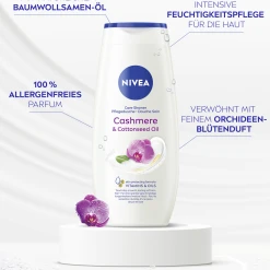 NIVEA Pflegedusche Cashmere & Cottonseed Oil -Dresdner Essenz shop MAM 8543468 SHOP IMAGE 1.4