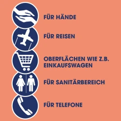 Sagrotan 2in1 Desinfektions-Tücher Reisegröße -Dresdner Essenz shop MAM 8553353 SHOP IMAGE 1.4