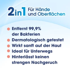 Sagrotan 2in1 Desinfektions-Tücher Reisegröße -Dresdner Essenz shop MAM 8553360 SHOP IMAGE 1.4