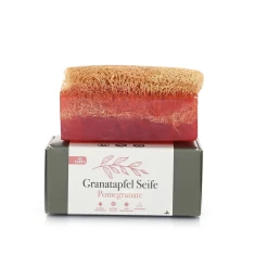Lifsu Granatapfel Duschseife Mit Luffa -Dresdner Essenz shop MAM 8621921 SHOP IMAGE 1.4