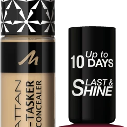Manhattan Set Multi-Tasker Concealer 50+Last&Shine Nagellack 660 - Bite My Lip
