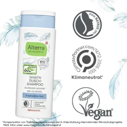 Alterra NATURKOSMETIK Sensitiv Dusch-Shampoo Parfümfrei -Dresdner Essenz shop MAM 8715380 SHOP IMAGE 1.4