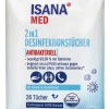 Isana Med 2in1 Desinfektionstücher 26 Stück