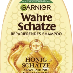 Garnier Wahre Schätze Reparierendes Shampoo Honig Schätze Akazienhonig & Bienenwachs