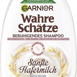Garnier Wahre Schätze Beruhigendes Shampoo Sanfte Hafermilch