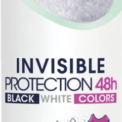 Garnier Mineral Invisible Protection Black, White Colors Spray Anti-Transpirant