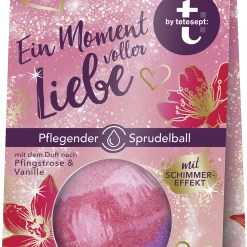 T By Tetesept Pflegender Sprudelball Ein Moment Voller Liebe