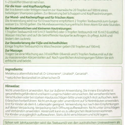 Altapharma Reines Australisches Teebaumöl -Dresdner Essenz shop MAM 9083629 SHOP IMAGE 1.4