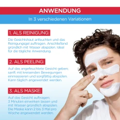 Garnier SkinActive Hautklar 3in1 Tonerde Reinigung + Peeling + Maske -Dresdner Essenz shop MAM 9324597 SHOP IMAGE 1.6