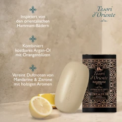 Tesori D'Oriente Aromatische Seife HAMMAM Arganöl & Orangenblüte -Dresdner Essenz shop MAM 9386544 SHOP IMAGE 1.4