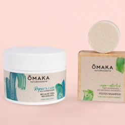 ŌMAKA Vorteilsset Festes Shampoo + 2in1 Conditioner